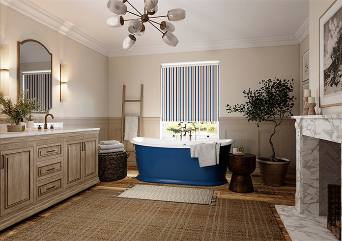The British Stripe Co. George, Liverpool No.1 - Twist&Fit Roller Blind - Image 7